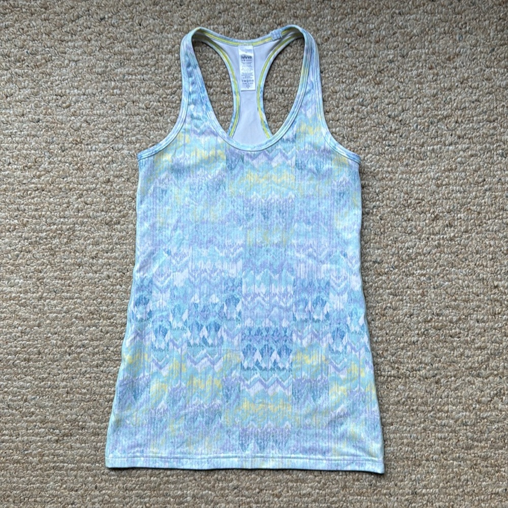 IVIVVA by Lululemon Keep Your Cool Racerback Tank Girls Size 12